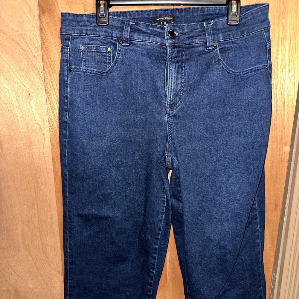 Universal Standard Bae Boyfriend cropped jeans size 12